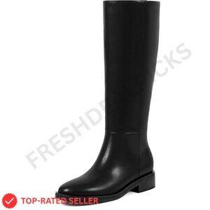 Brand New Modatope Boots 6 Black Knee-High